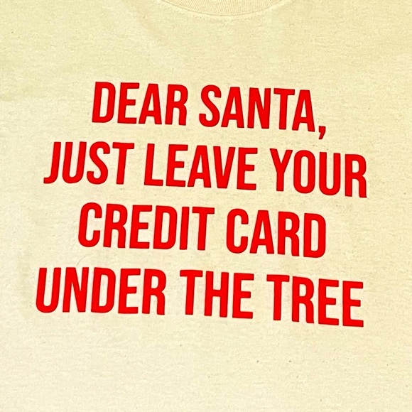 Holiday Tee Shirt Small - Picture 1 of 5